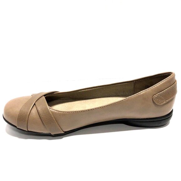 LifeStride Women’s Adalene Ballet Flats Brown, Size 9.5 M - Picture 2 of 7